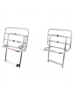 PORTABULTOS TRASERO CROMADO VESPA DS/DN/IRIS/PX/TX/T5
