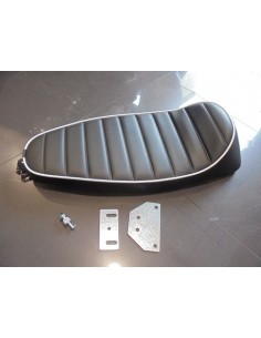 ASIENTO FASTBACK NEGRO VESPA PKS/XL 75-125CC (CON BORDE...