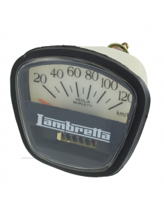 CUENTAKILOMETROS LAMBRETTA DL  150(FONDO NEGRO,CONEXION...
